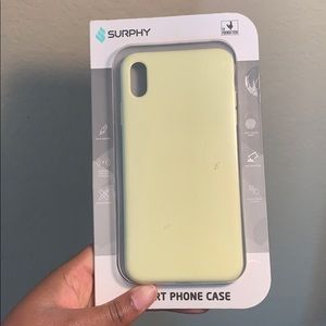 iPhone XS Max Case— pastel yellow